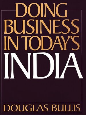cover image of Doing Business in Today's India